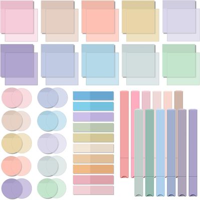 Set de Lectura  | Resaltadores y Notas Adhesivas