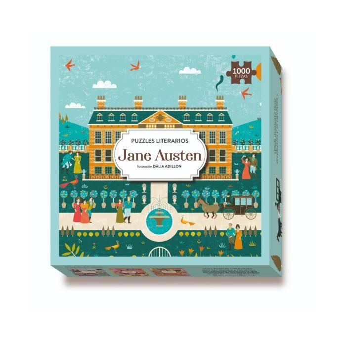 Rompecabezas Literario "Jane Austen" | 1000 Piezas