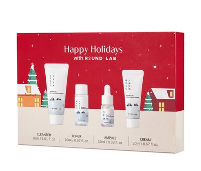 Set de regalo de viaje para el cuidado de la piel Round Lab 1025 | Dokdo