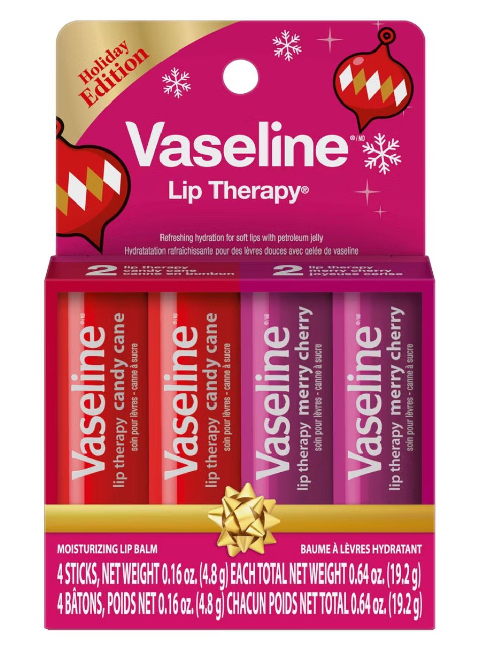 Set lip balm 4pcs | Vaseline Set lip balm 4pcs | Vaseline