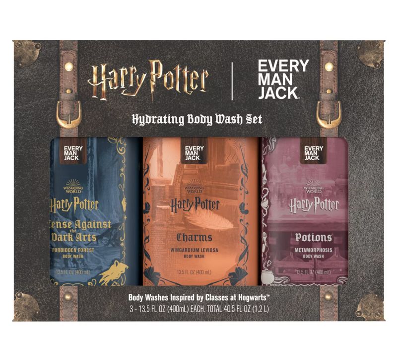 Body Wash set 3pcs | Harry Potter | Every Man Jack