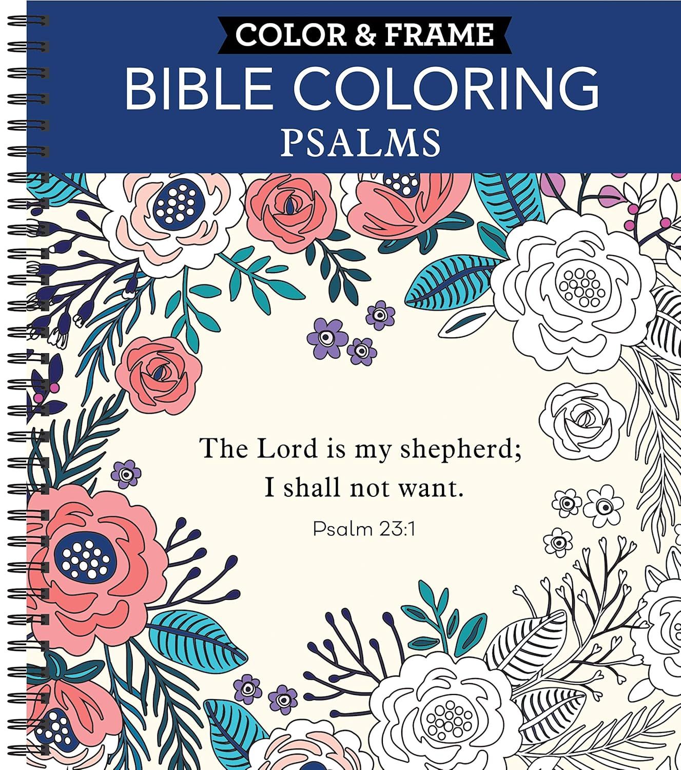 Color & Frame: Salmos | Libro para Colorear para Adultos Color & Frame: Salmos | Libro para Colorear para Adultos