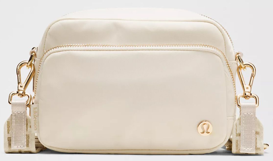 Bolsa Lululemon | Ivory Gold | Original - 2 Lts
