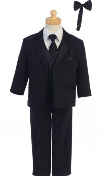 Boys Tuxedo, Color: Black, Size: 8