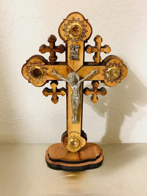 Jerusalem Cross Crucifixes, Size: Small