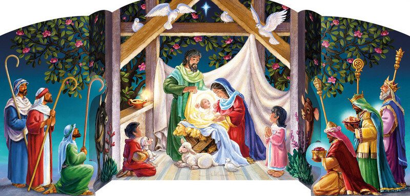 Advent Calendar / Visiting the Manger