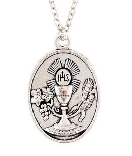 First Communion Pendant w/Chain