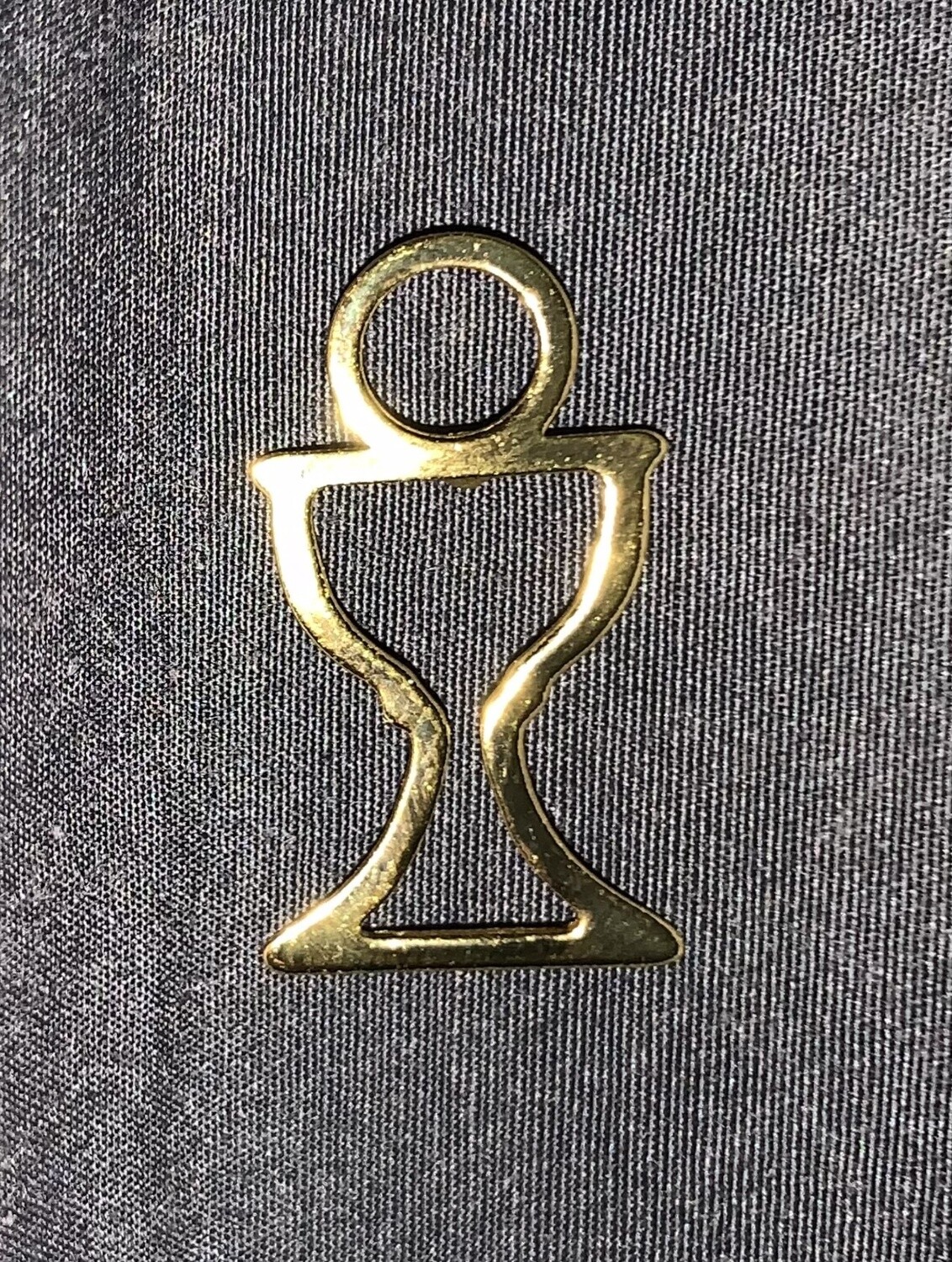 First Communion Chalice Cut-Out Lapel Pin