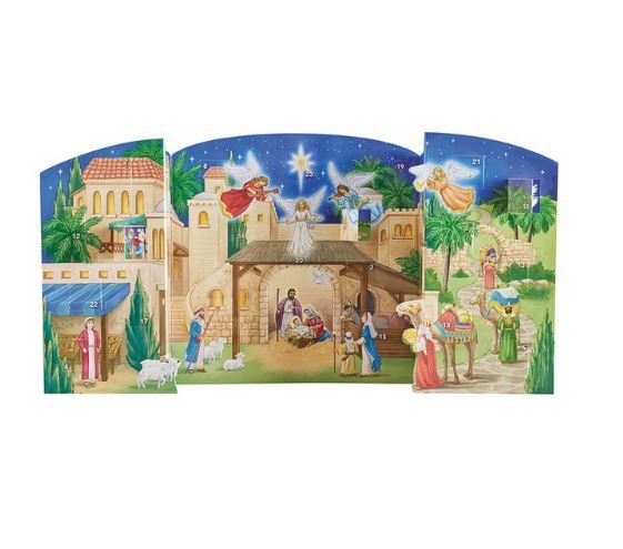 Little Bethlehem Standing Advent Calendar