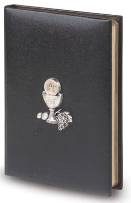 Black Silvertex Missal with Chalice