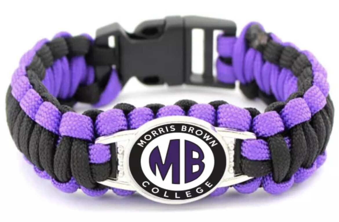 Morris Brown College Paracord Bracelet