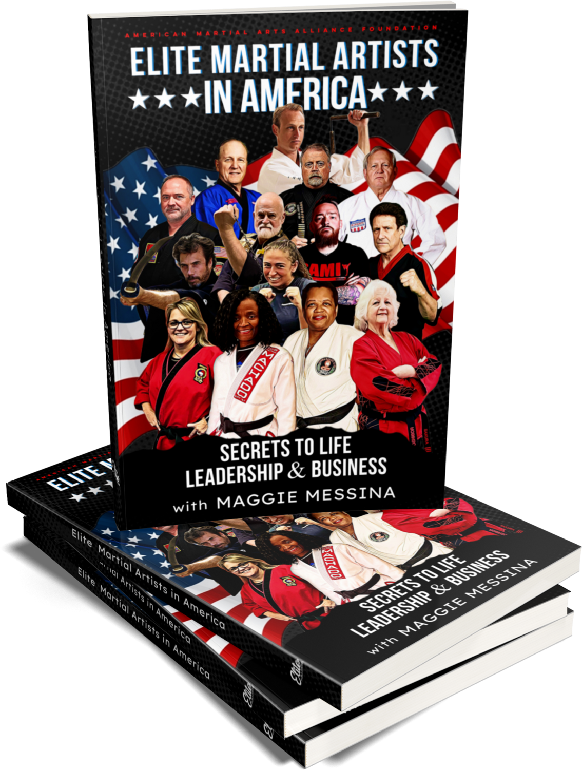 Elite Martial Artists In America: Secrets to Life, Leadership & Business - Maggie Messina co-author -Paperback