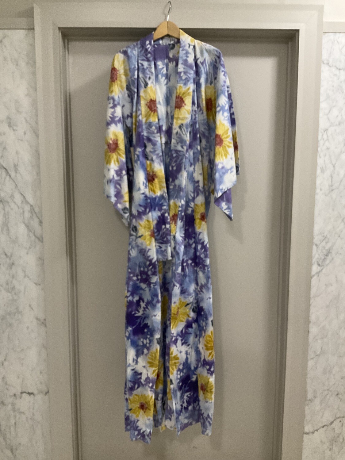 BLUE DAISY KIMONO