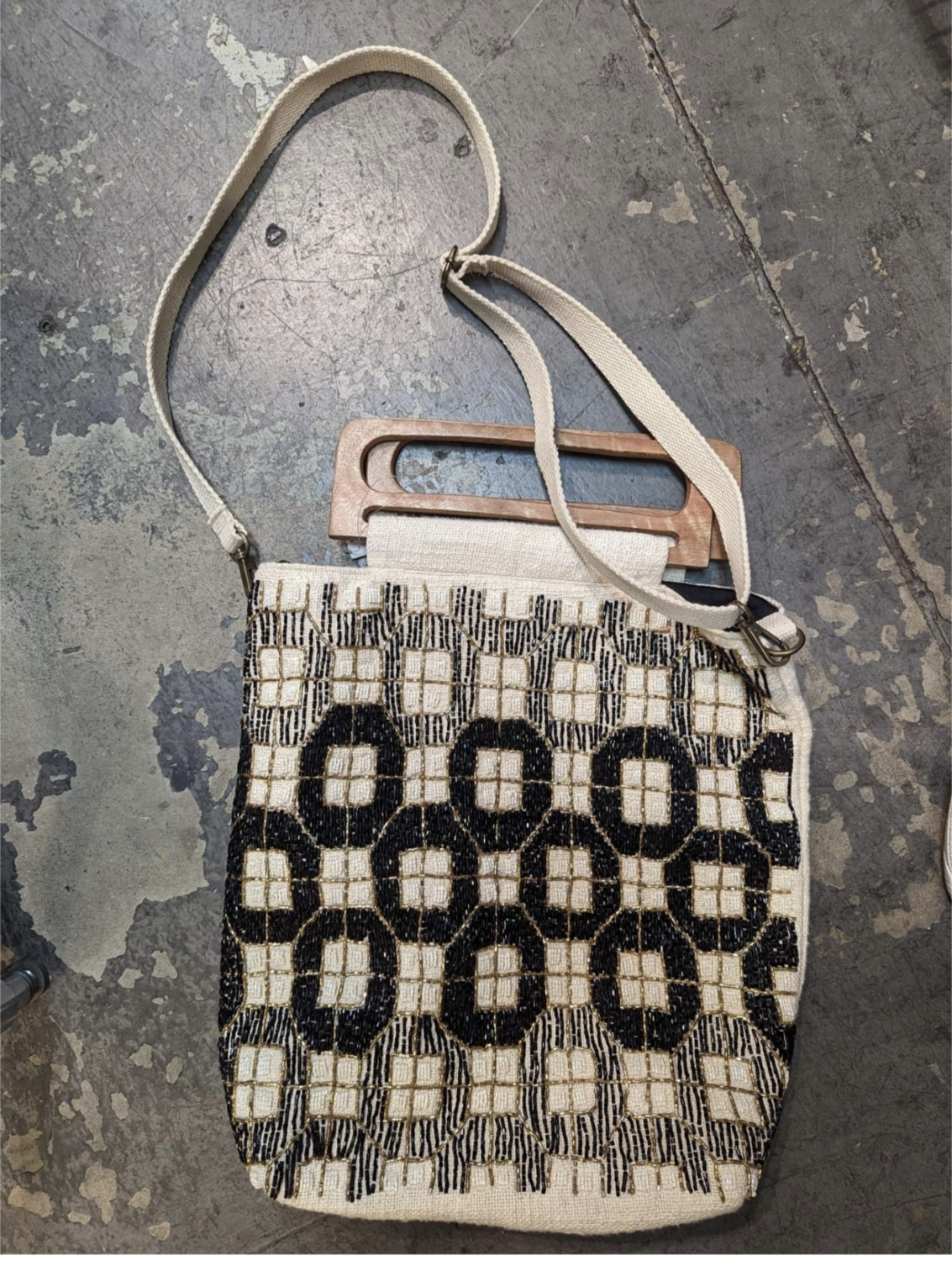 QUALITY BEADED BAG
