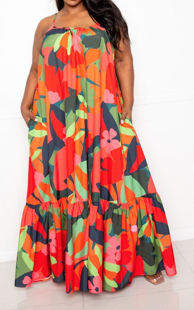 VOLUMINOUS ABSTRACT MAXI