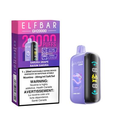 Elf Bar 20k (Sakura Grape)