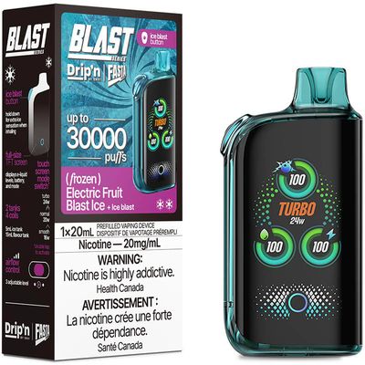 Drip&#39;n by Envi Fasta Blast 30k (Electric Fruit Blast Ice)