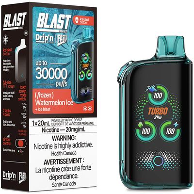 Drip&#39;n by Envi Fasta Blast 30k (Watermelon Ice)
