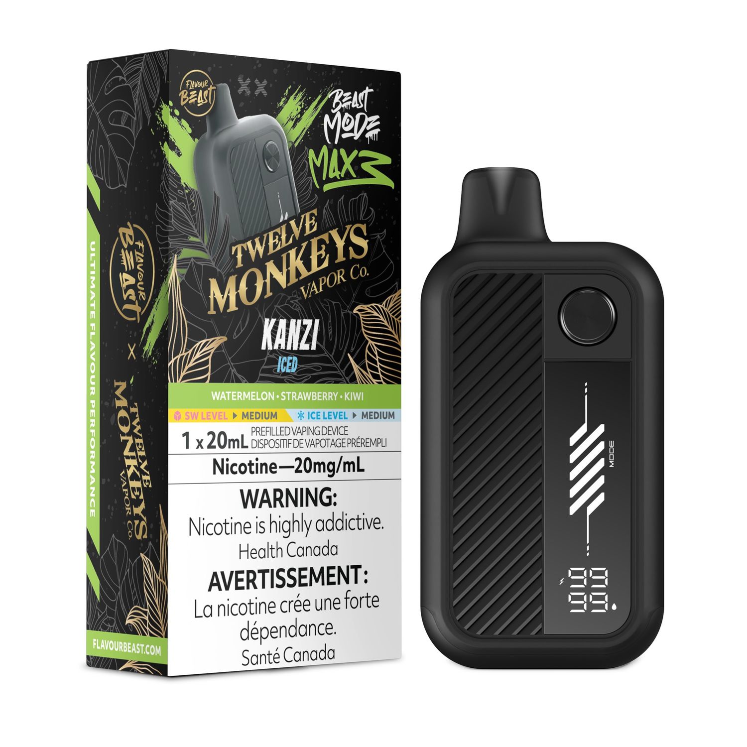 Twelve Monkeys x Beast Mode Max 3 60K