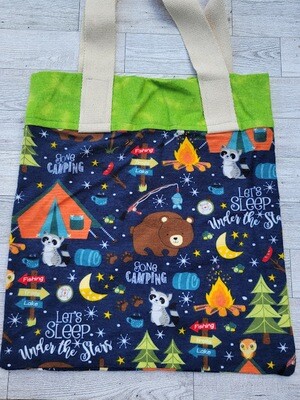 Tote Bag: Camping