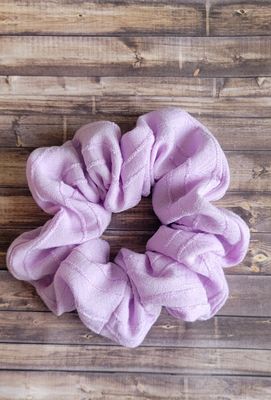 Hair Scrunchie: Pale Lavender