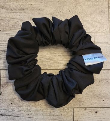 Hair Scrunchie:  Black