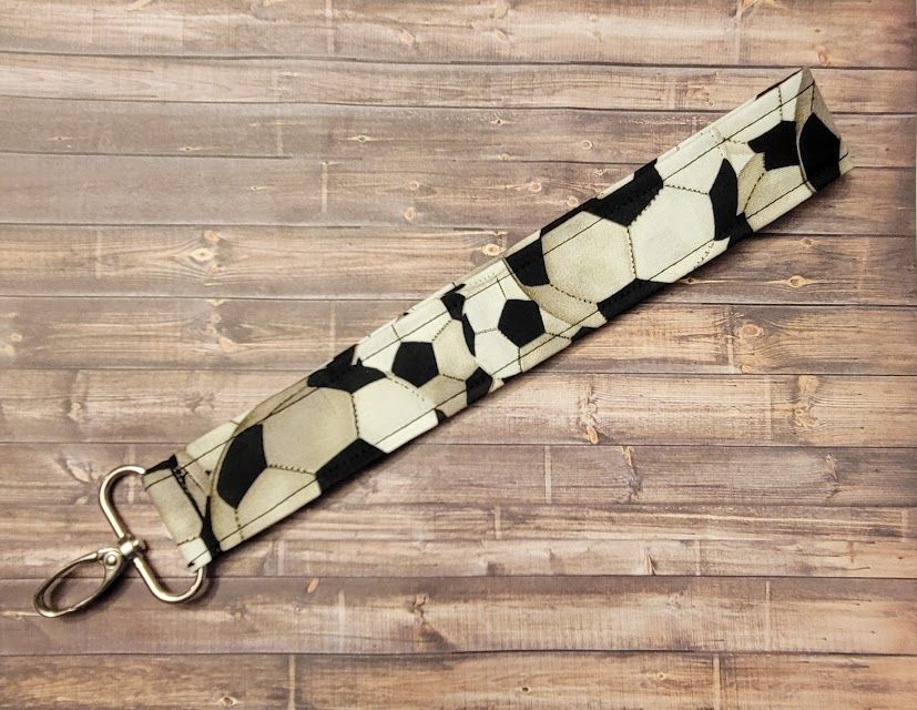 Soccer Themed Lanyard