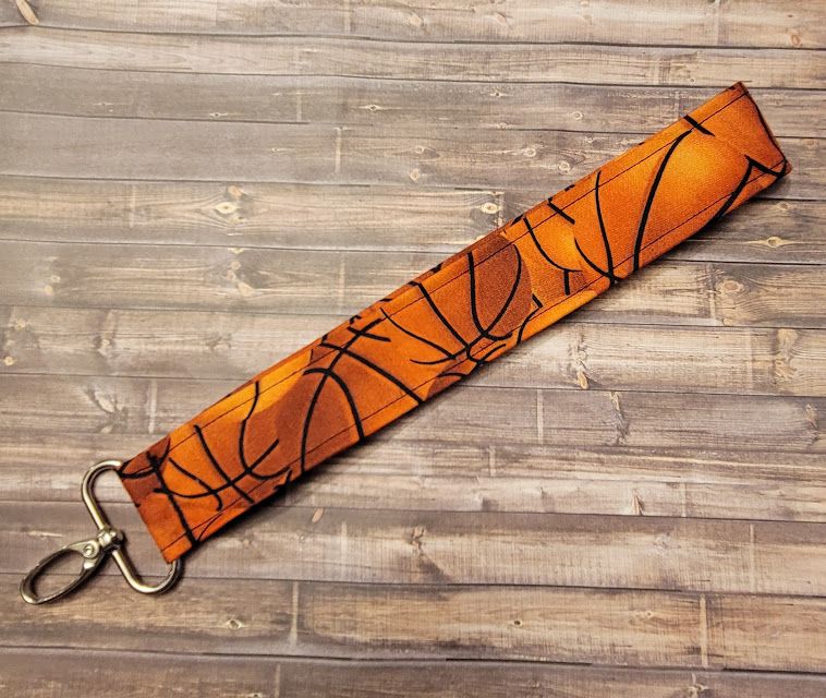 Basketball Themed Lanyard