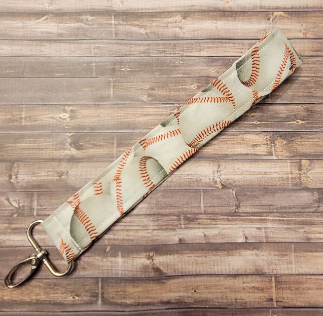 Baseball Themed Lanyard