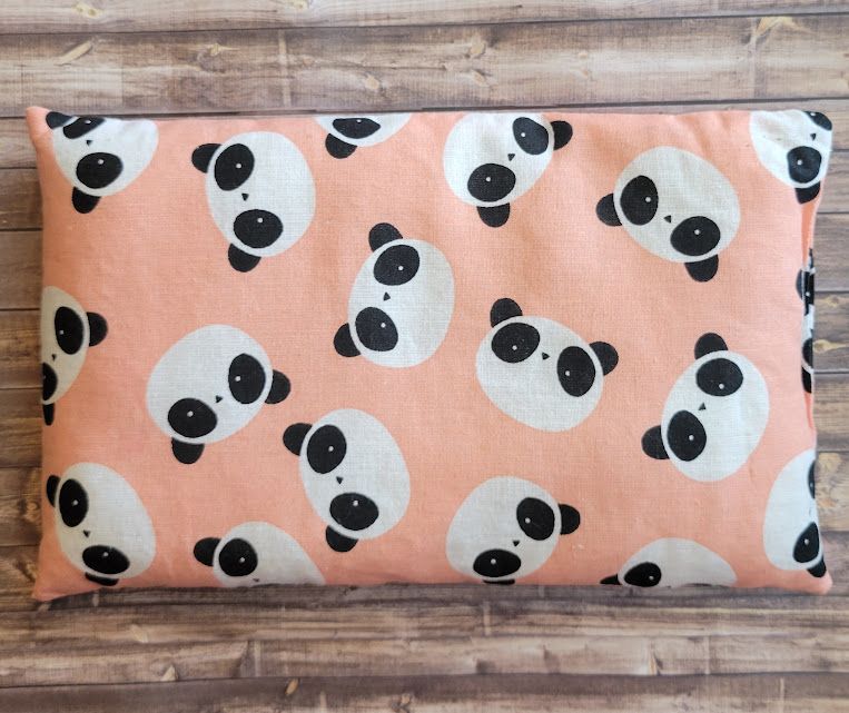 Medium Size: Microwave/Freezer Rice Pack: Pandas