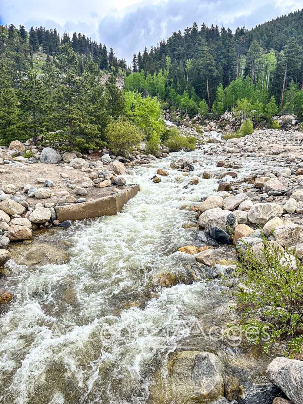 344.RMNP-Cascading Adams Falls