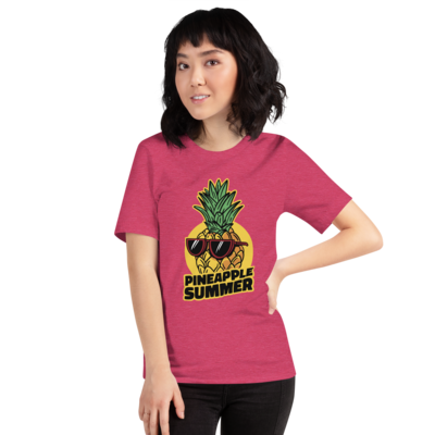 Summer Vibes with Our Pineapple Print Tee