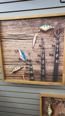 Print-Fishing Poles