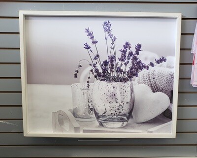 Print-Lavender In Vase