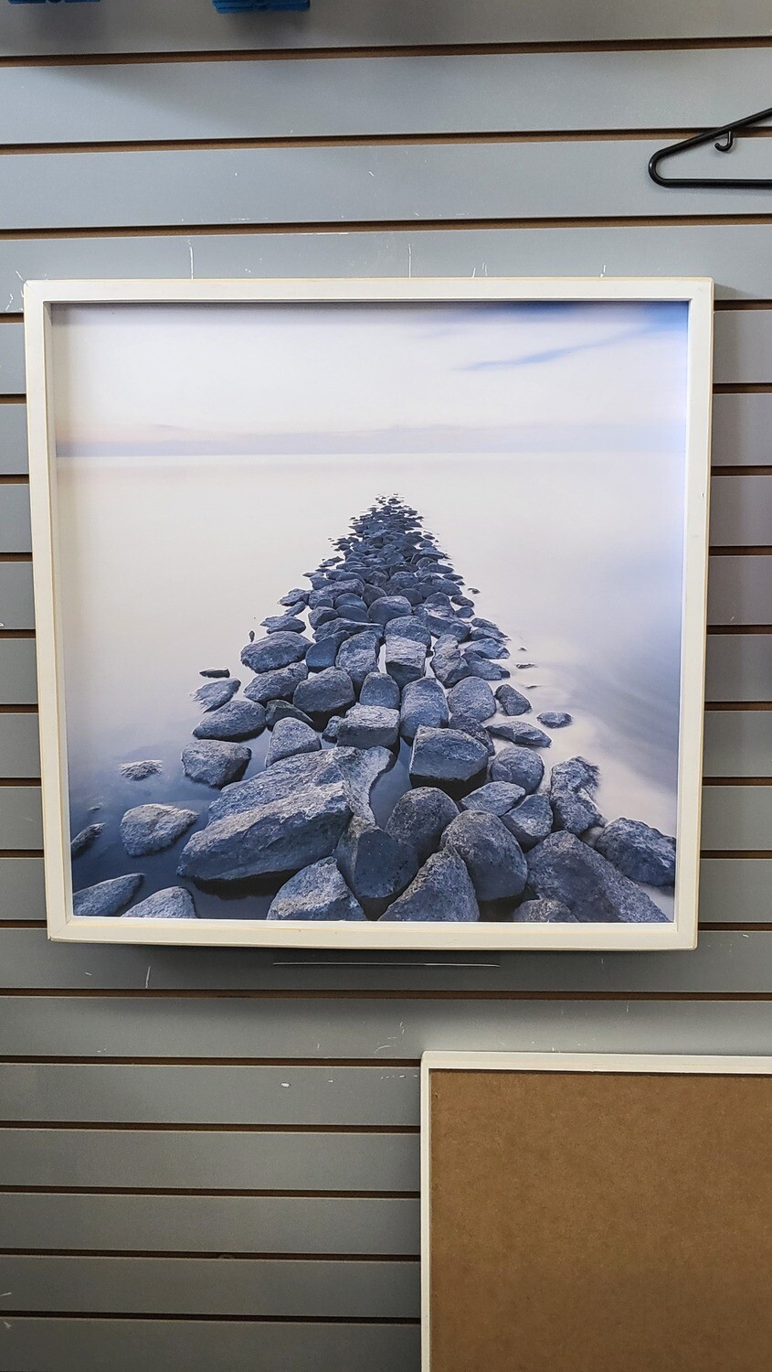 Print-Stone Path In Water