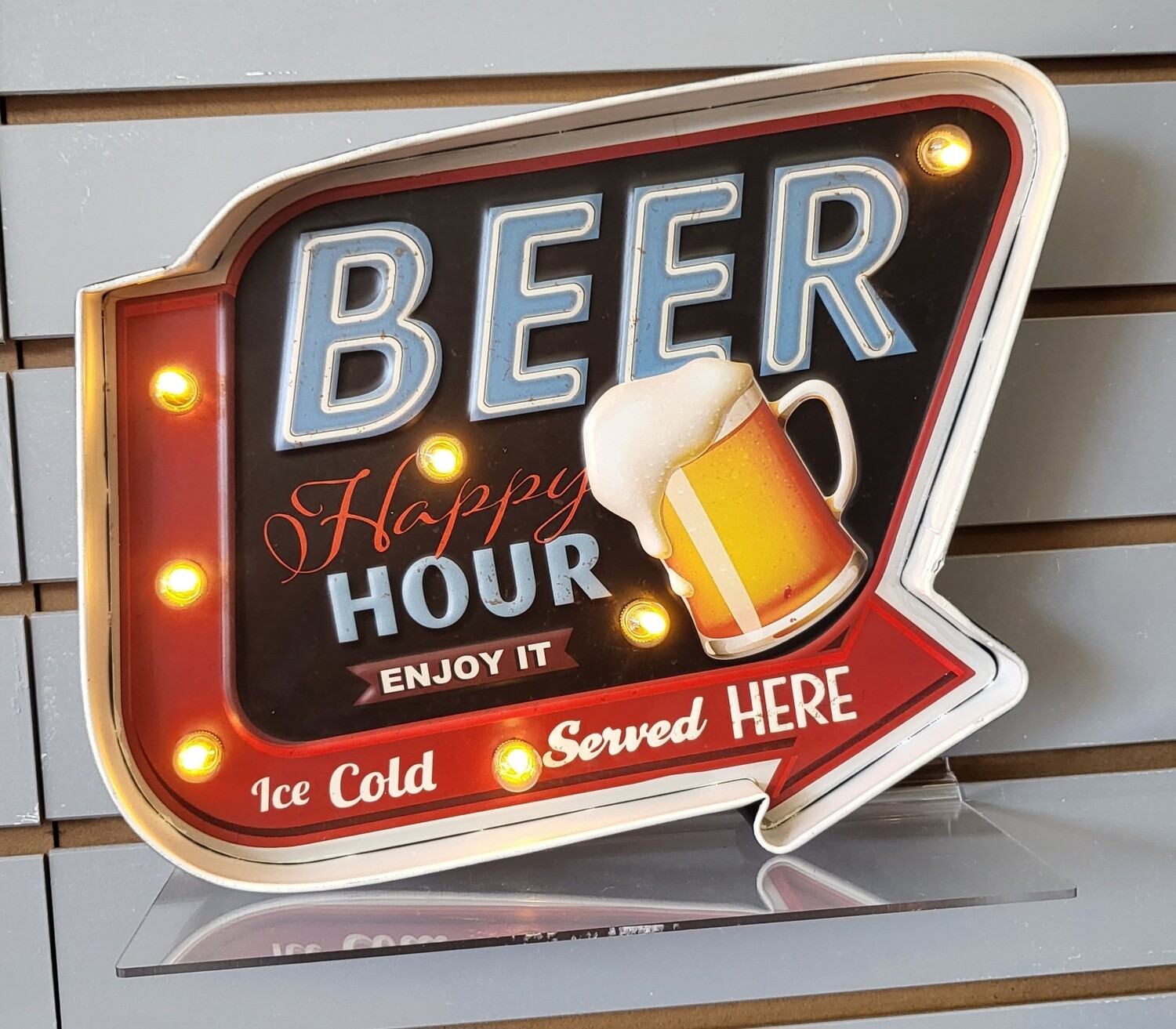 Light-up Sign - &quot;Happy Hour&quot;
