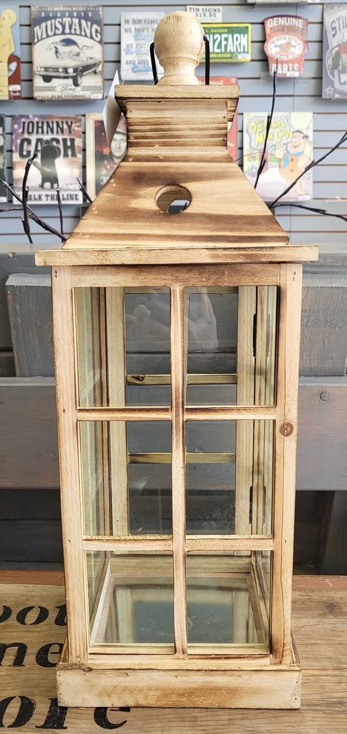 Lantern - Wood