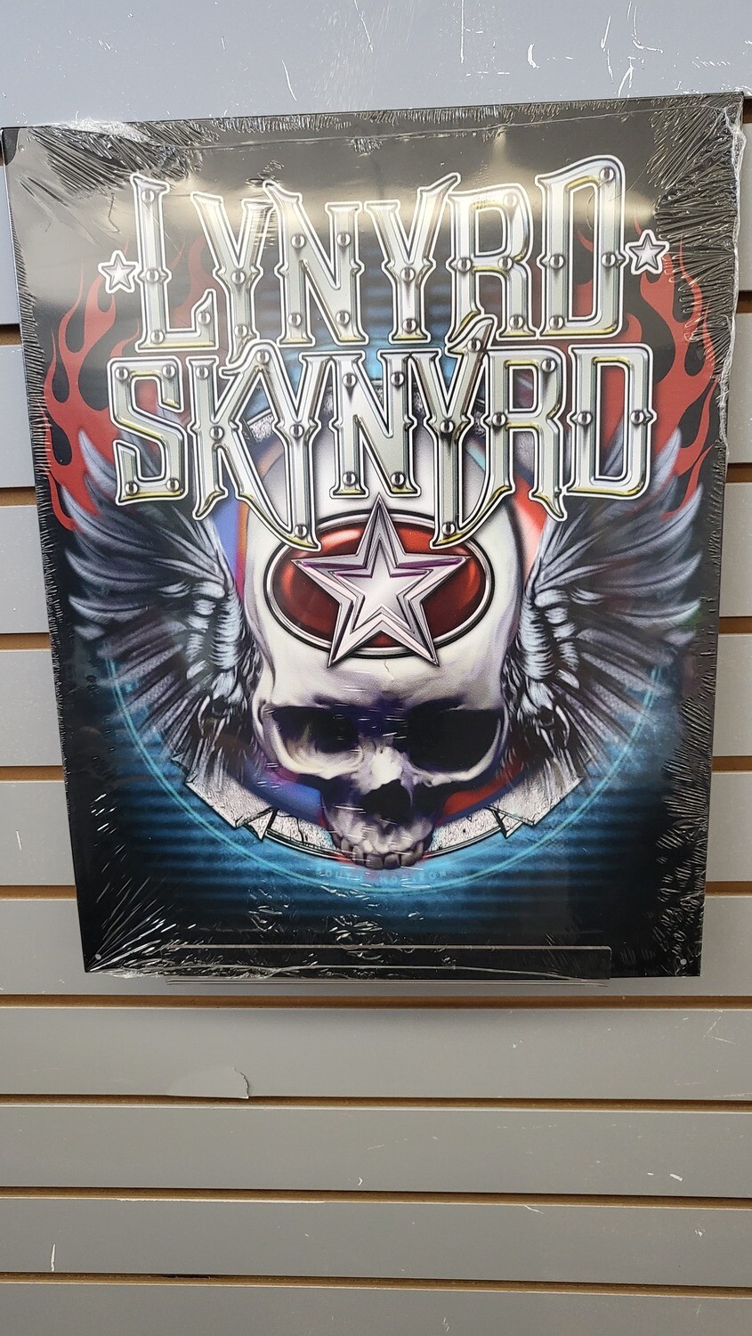 Tin Sign - Skynyrd - Winged Skull