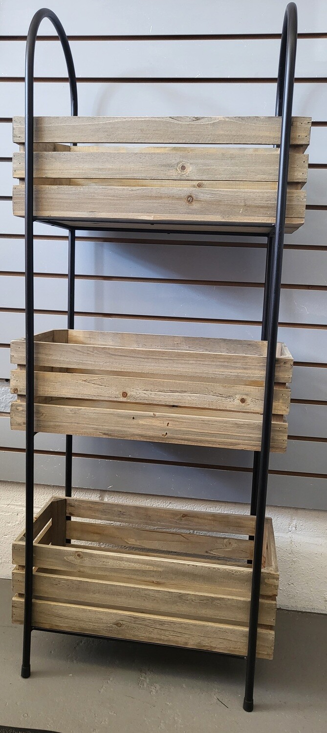 Crate shelf