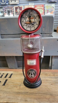 Clock/Bank &quot;Route 66&quot; Gas Pump