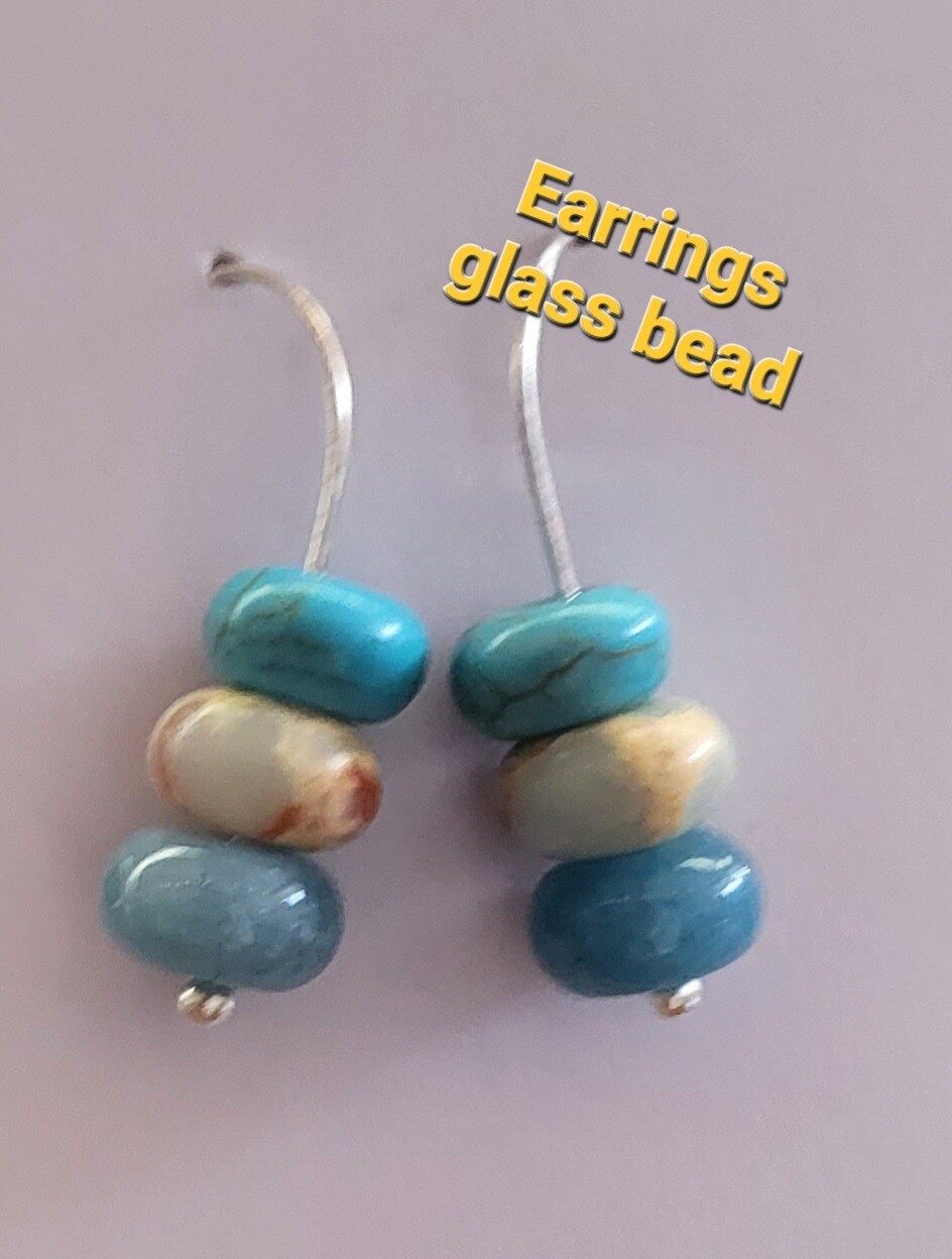 Earrings - Glass Bead