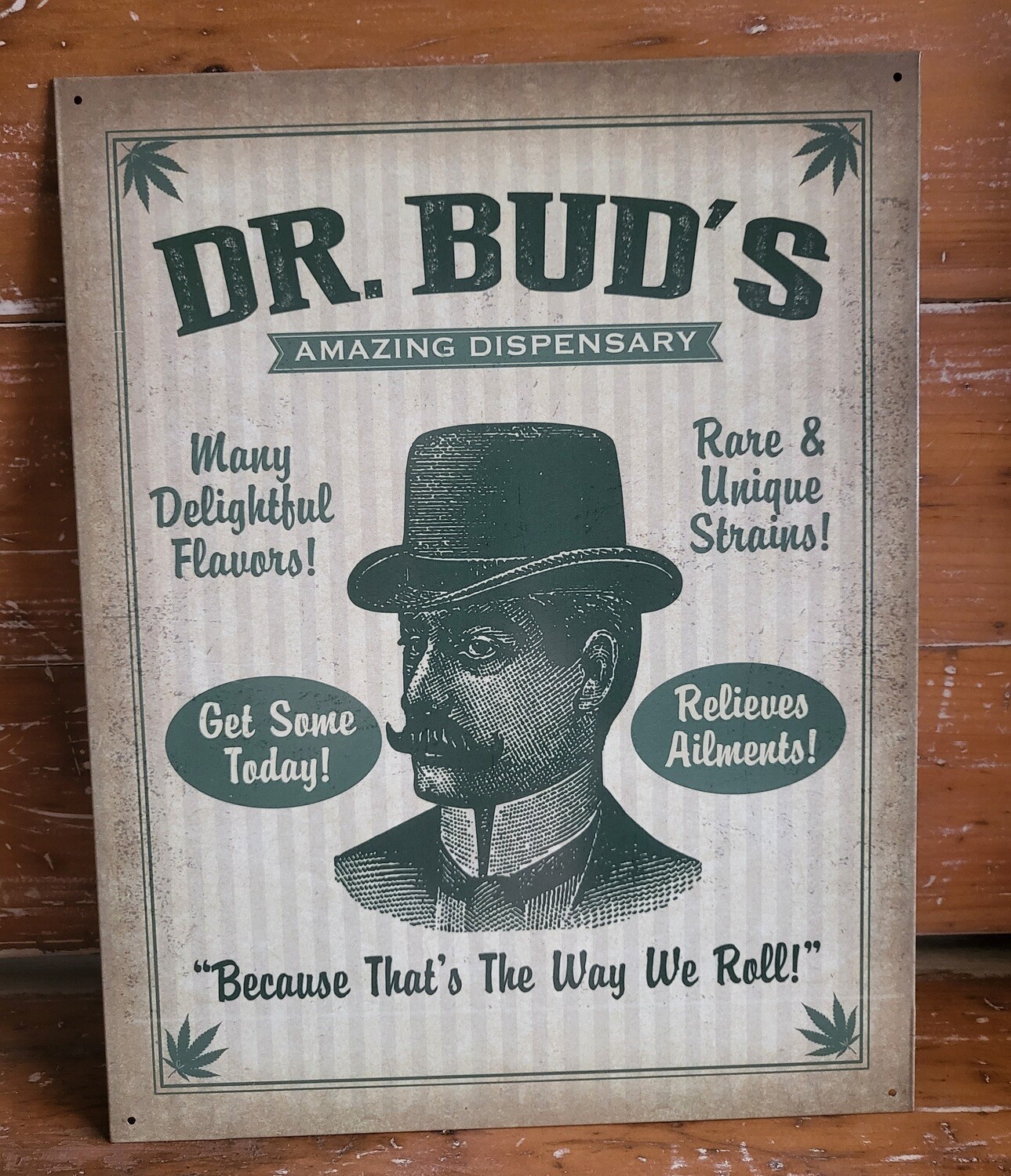 Tin sign - Dr. Buds