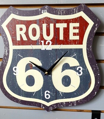 &#39;Clock- &quot;Route 66&quot;