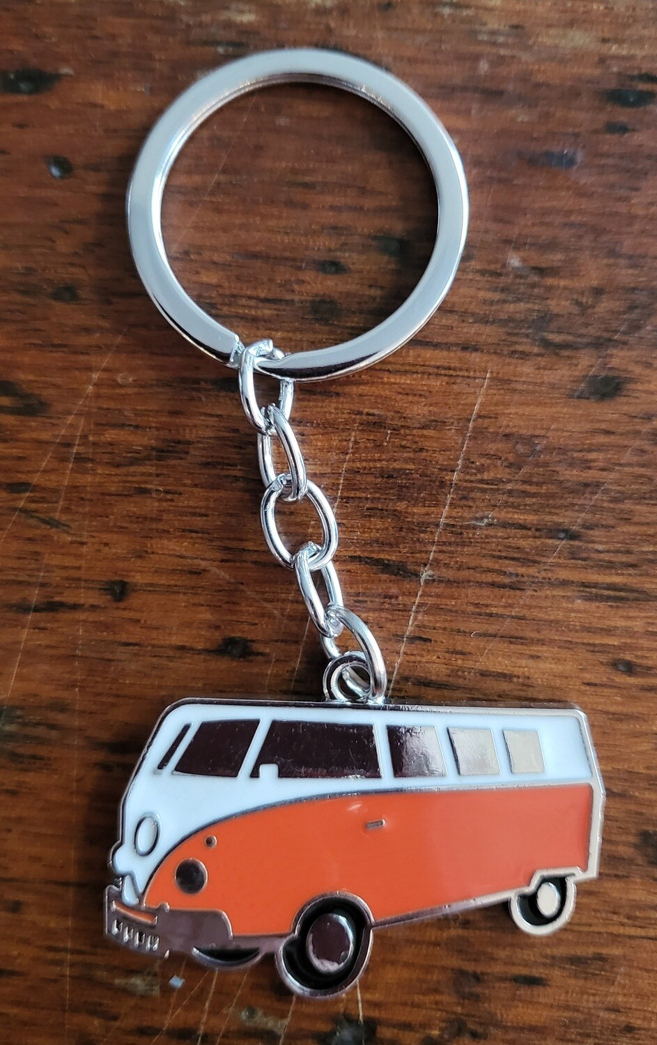Keychain - VW Bus - red/white