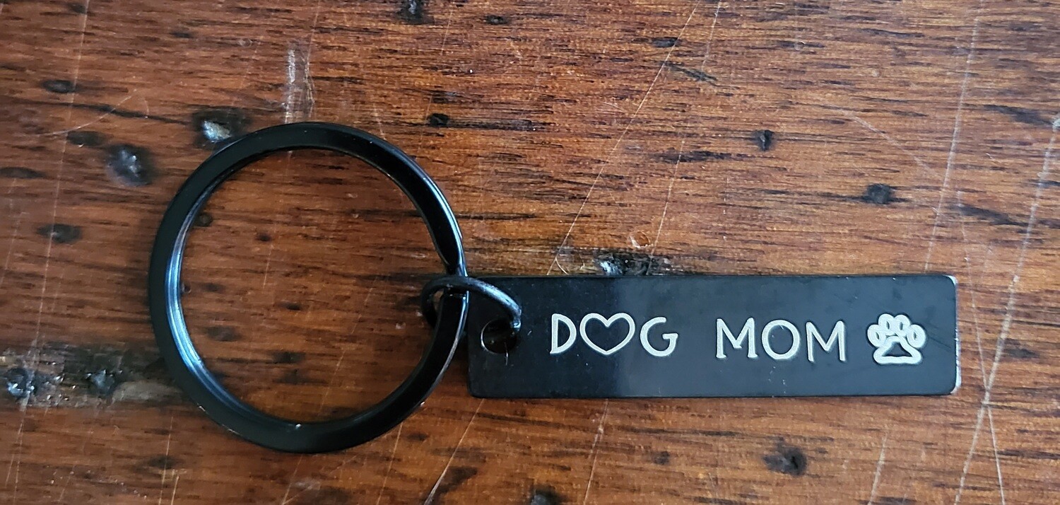 Keychain - Dog Mom