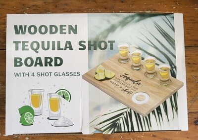 Tequila shot board