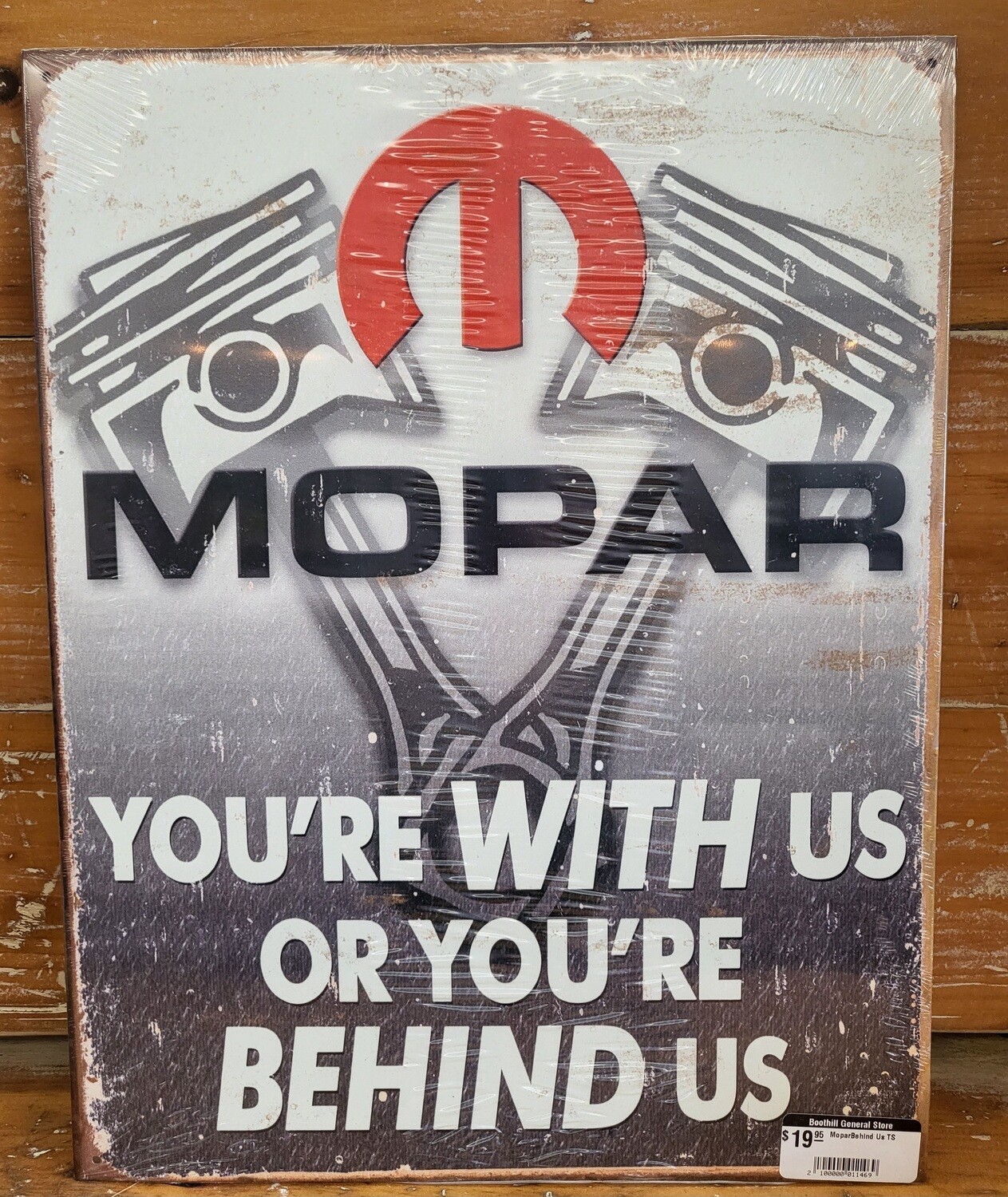 Tin sign - Mopar, You&#39;re With |Us ...