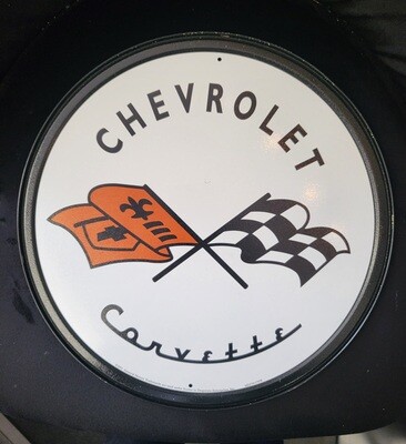 Tin sign - Corvette &#39;53 logo