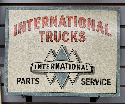 Tin sign- International Harvester