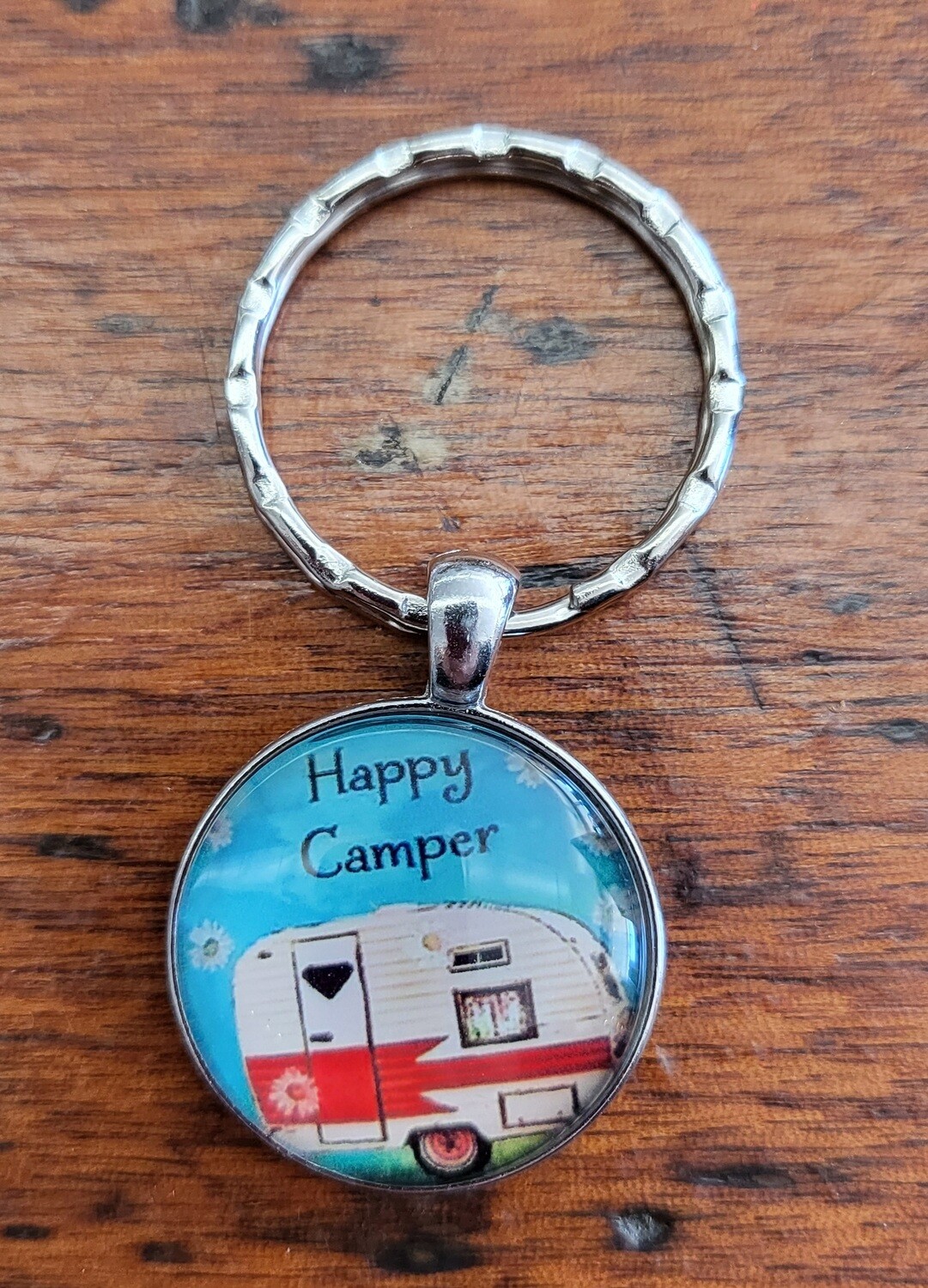 Keychain - Happy Camper